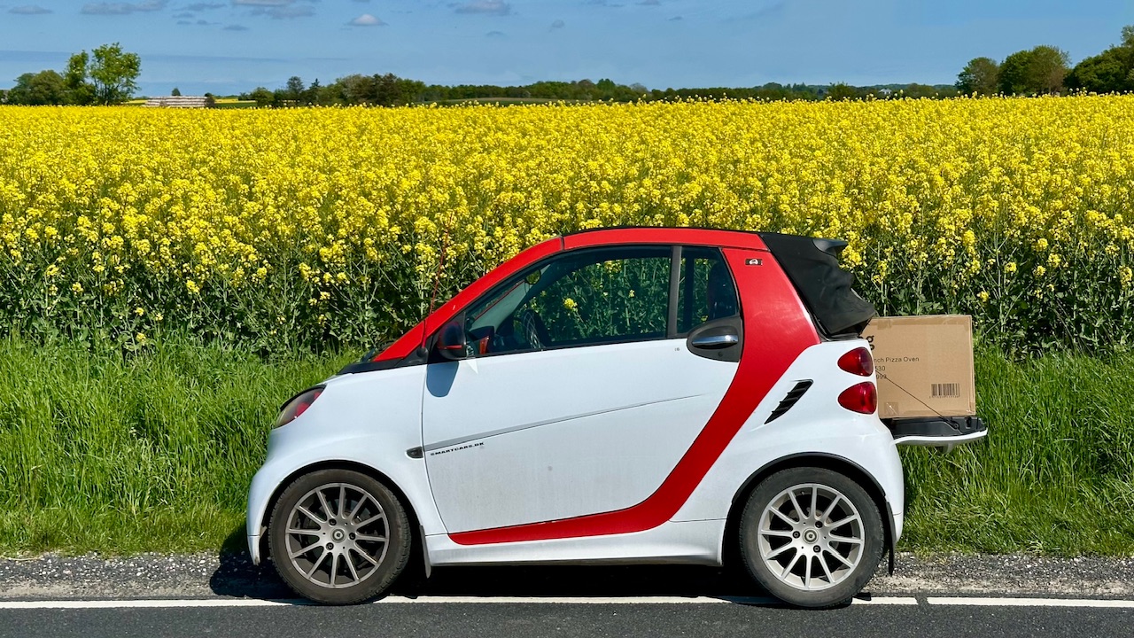 How much stuff can you fit in a Smart car